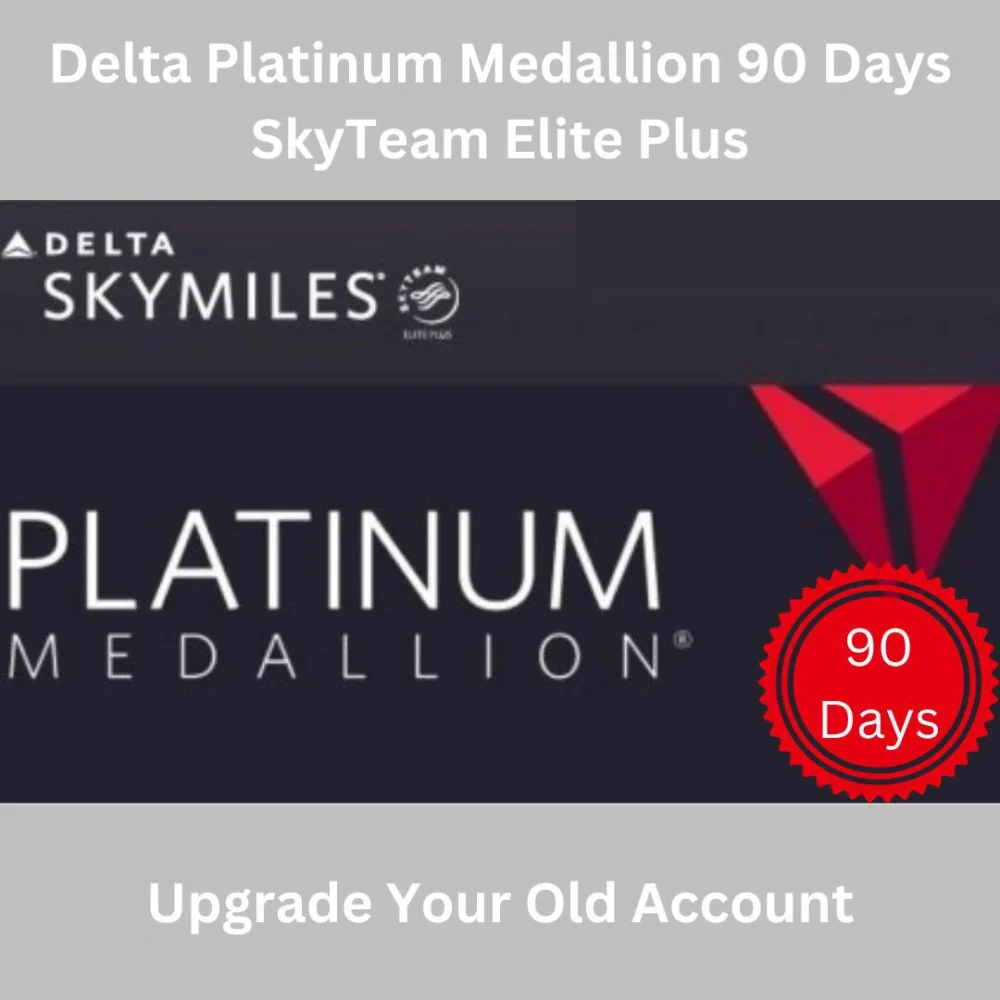 Delta-Platinum-MedallionSkyTeam-Elite-Plus-90-Days Delta-Platinum-MedallionSkyTeam-Elite-Plus-90-Days