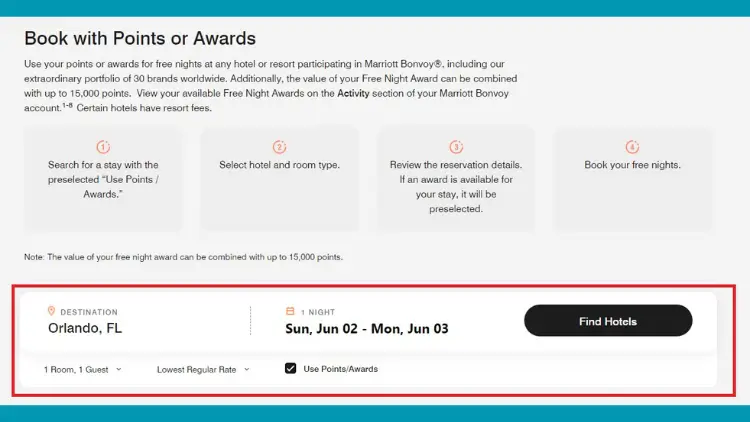 Discover Marriott Free Night Certificate Perks 11 marriott-free-night-award-Points-2