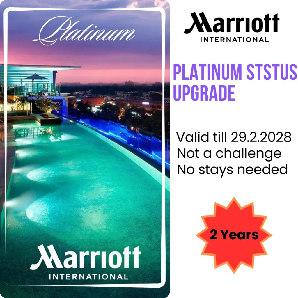 Is Marriott Part of IHG? Key Differences 9 marriott-bonvoy-platinum-ststus-upgrade-for-2-years-2