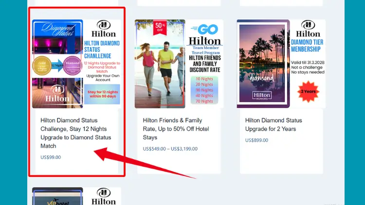Quick Guide to Upgrade Hilton Diamond Status Challenge 6 hilton diamond status challenge 1