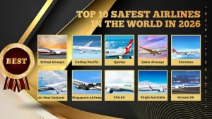 Home 16 safest airlines in the world