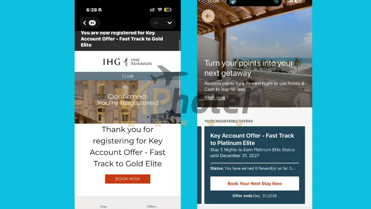IHG One Pass Friends Rate upgrade