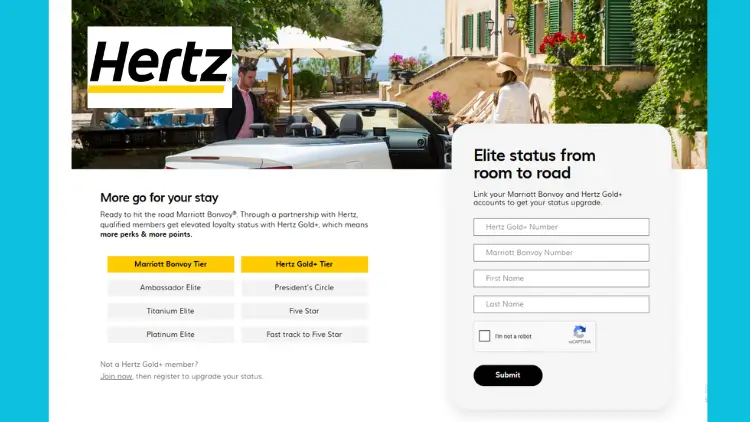 Hertz Status Match From Marriott Bonvoy: 2026 Guide 4 get hertz status from marriott bonvoy