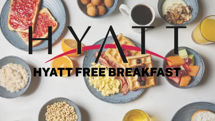 hyatt free breakfast